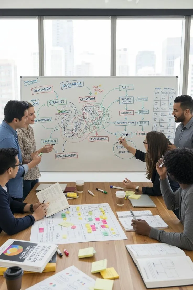Quarterly activity blueprint template preview